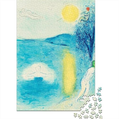 Marc Chagall Weltberühmte Gemälde Holz-Puzzle Für Erwachsene 1000 Teile, Hölzernes Ölmalerei Puzzle, Museums Puzzles, Lernspiele, Tolles Geschenk, Wohnkultur 1000 Pcs Marc Chagall Weltberühmte Gemälde Holz-Puzzle Für Erwachsene 1000 Teile, Hölzernes Ölmalerei Puzzle, Museums Puzzles, Lernspiele, Tolles Geschenk, Wohnkultur 1000 Pcs von XCOFG