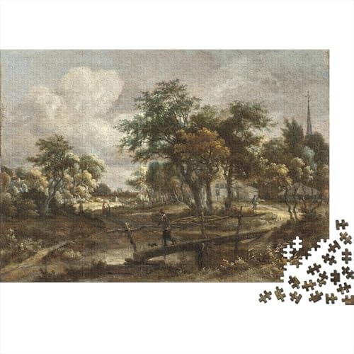 Meindert Hobbema 1000 Teile Museums Puzzle Spiele, Kunst Puzzles, Geburtstagsgeschenke, Für Weihnachten Und Valentinstag, Puzzlespiel Familienlernspiel Meindert Hobbema 1000 Teile Museums Puzzle Spiele, Kunst Puzzles, Geburtstagsgeschenke, Für Weihnachten Und Valentinstag, Puzzlespiel Familienlernspiel von XCOFG