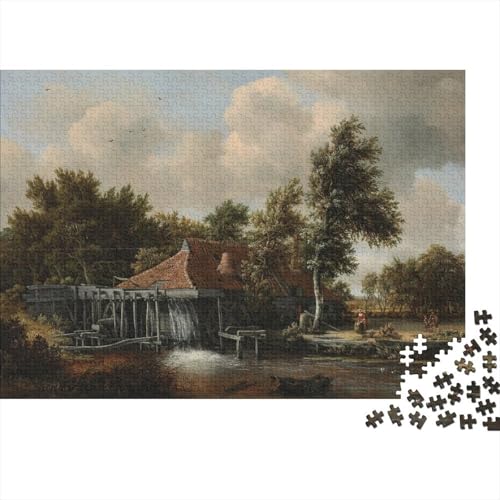 Meindert Hobbema 1000 Teile Ölmalerei Puzzle Spiele, Museums Puzzles, Geburtstagsgeschenke, Für Weihnachten Und Valentinstag, Puzzlespiel Familienlernspiel Meindert Hobbema 1000 Teile Ölmalerei Puzzle Spiele, Museums Puzzles, Geburtstagsgeschenke, Für Weihnachten Und Valentinstag, Puzzlespiel Familienlernspiel von XCOFG