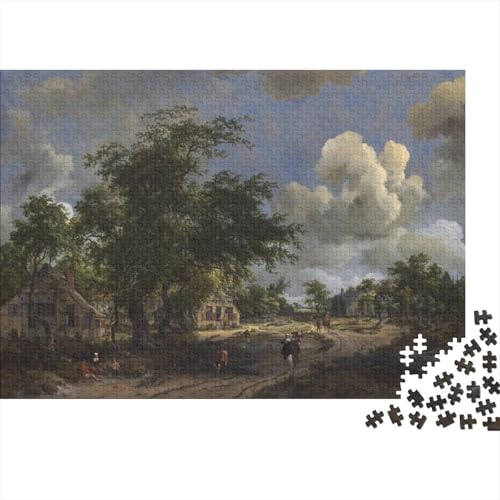 Meindert Hobbema 1000 Teile Ölmalerei Puzzle Spiele, Museums Puzzles, Geburtstagsgeschenke, Für Weihnachten Und Valentinstag, Puzzlespiel Familienlernspiel Meindert Hobbema 1000 Teile Ölmalerei Puzzle Spiele, Museums Puzzles, Geburtstagsgeschenke, Für Weihnachten Und Valentinstag, Puzzlespiel Familienlernspiel von XCOFG