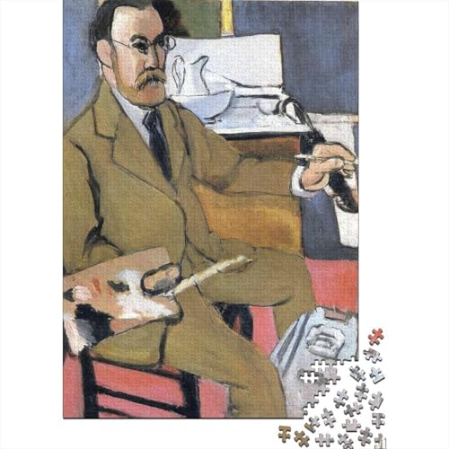 Museums Henri Matisse 1000 Teile Erwachsenen Lustige Puzzles, Kunst Puzzlespiel, Weltberühmte Gemälde Puzzle Profis Mutige Puzzler Puzzeln von XCOFG