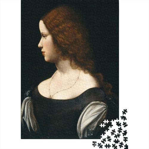 Museums Leonardo Da Vinci Puzzle 1000 Teile, Kunst Puzzles Für Erwachsene, Geschicklichkeitsspiel Für Die Ganze Familie, Übung Für Den Geist, Ideal Als Wandbild von XCOFG