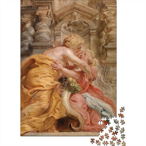 Museums Peter Paul Rubens 1000 Teile Erwachsenen Lustige Puzzles, Kunst Puzzlespiel, Ölmalerei Puzzle Profis Mutige Puzzler Puzzeln von XCOFG