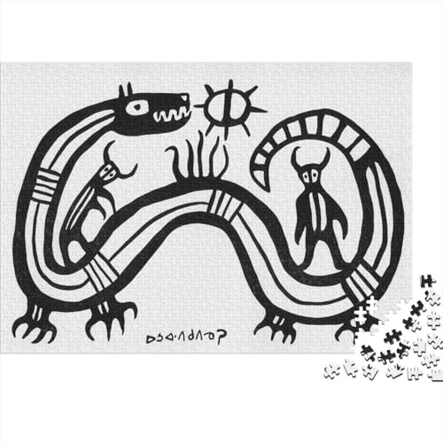 Norval Morrisseau 1000 Teile Museums Puzzle Spiele, Skizze Puzzles, Geburtstagsgeschenke, Für Weihnachten Und Valentinstag, Puzzlespiel Familienlernspiel Norval Morrisseau 1000 Teile Museums Puzzle Spiele, Skizze Puzzles, Geburtstagsgeschenke, Für Weihnachten Und Valentinstag, Puzzlespiel Familienlernspiel von XCOFG