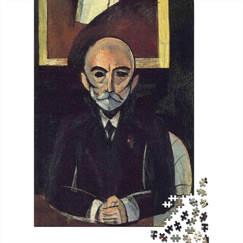 Ölmalerei Henri Matisse Puzzles Für Erwachsene, Übung Für Den Geist, Geschenk-Idee, Nachhaltiges Weltberühmte Gemälde Puzzle Tolles Geschenk Familientreffen Spiele 1000 Teile von XCOFG