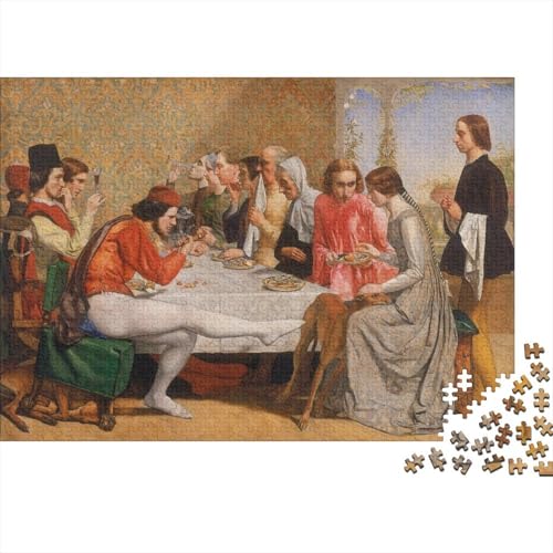 Ölmalerei John Everett Millais Puzzle 1000 Teile, Kunst Puzzles Für Erwachsene, Geschicklichkeitsspiel Für Die Ganze Familie, Übung Für Den Geist, Ideal Als Wandbild Ölmalerei John Everett Millais Puzzle 1000 Teile, Kunst Puzzles Für Erwachsene, Geschicklichkeitsspiel Für Die Ganze Familie, Übung Für Den Geist, Ideal Als Wandbild von XCOFG