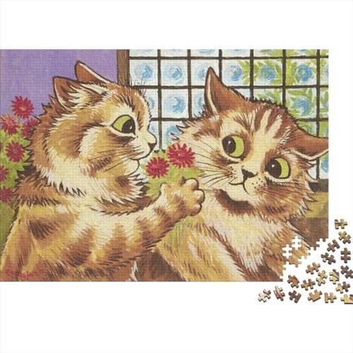 Ölmalerei Louis Wain Puzzles Für Erwachsene, Übung Für Den Geist, Geschenk-Idee, Nachhaltiges Museums Puzzle Tolles Geschenk Familientreffen Spiele 1000 Teile Ölmalerei Louis Wain Puzzles Für Erwachsene, Übung Für Den Geist, Geschenk-Idee, Nachhaltiges Museums Puzzle Tolles Geschenk Familientreffen Spiele 1000 Teile von XCOFG