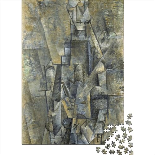 Ölmalerei Pablo Picasso Puzzle 1000 Teile, Museums Puzzles Für Erwachsene, Geschicklichkeitsspiel Für Die Ganze Familie, Übung Für Den Geist, Ideal Als Wandbild von XCOFG