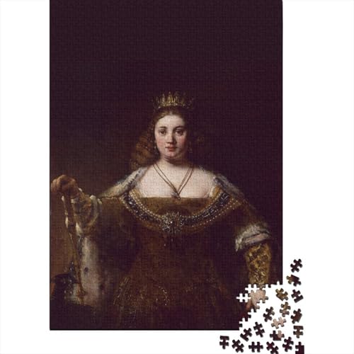 Ölmalerei Rembrandt Puzzle 1000 Teile, Kunst Puzzles Für Erwachsene, Geschicklichkeitsspiel Für Die Ganze Familie, Übung Für Den Geist, Ideal Als Wandbild Ölmalerei Rembrandt Puzzle 1000 Teile, Kunst Puzzles Für Erwachsene, Geschicklichkeitsspiel Für Die Ganze Familie, Übung Für Den Geist, Ideal Als Wandbild von XCOFG