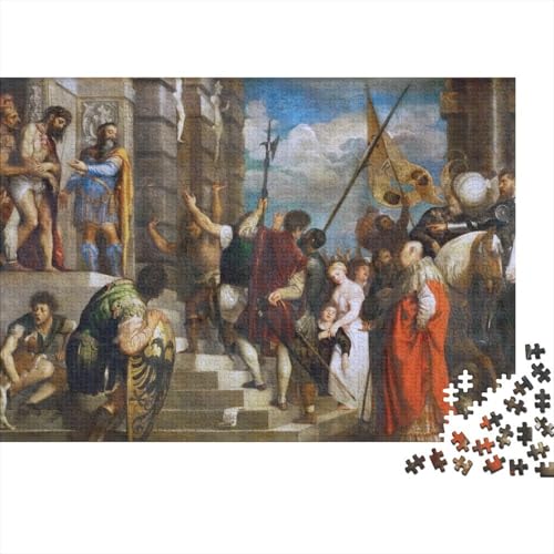 Ölmalerei Titian Puzzle 1000 Teile, Museums Puzzles Für Erwachsene, Geschicklichkeitsspiel Für Die Ganze Familie, Übung Für Den Geist, Ideal Als Wandbild Ölmalerei Titian Puzzle 1000 Teile, Museums Puzzles Für Erwachsene, Geschicklichkeitsspiel Für Die Ganze Familie, Übung Für Den Geist, Ideal Als Wandbild von XCOFG