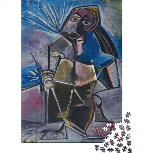 Pablo Picasso Holz-Puzzles Museums Puzzle Für Erwachsene, Tolles Geschenk Lernspiel Spielzeug Geschenk Für Kunst Holzpuzzle 1000 Pcs Pablo Picasso Holz-Puzzles Museums Puzzle Für Erwachsene, Tolles Geschenk Lernspiel Spielzeug Geschenk Für Kunst Holzpuzzle 1000 Pcs von XCOFG