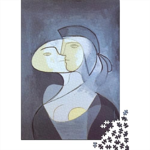 Pablo Picasso Holz Puzzlespiel Für Erwachsene, 1000 Teile, Weltberühmte Gemälde Impossible Puzzle, Übung Für Den Geist, Interaktives Klassische Kunst Puzzles Pablo Picasso Holz Puzzlespiel Für Erwachsene, 1000 Teile, Weltberühmte Gemälde Impossible Puzzle, Übung Für Den Geist, Interaktives Klassische Kunst Puzzles von XCOFG