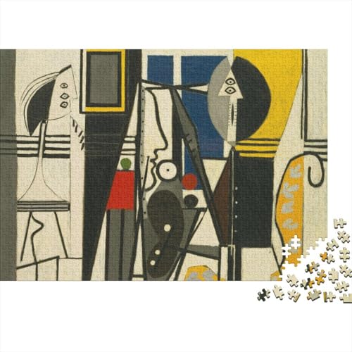 Pablo Picasso Kunst Puzzle 1000 Teile Erwachsene, Lustige Museums Puzzles Geschenk-Idee Für Geburtstag, Weihnachten, Halloween Und Valentinstag Pablo Picasso Kunst Puzzle 1000 Teile Erwachsene, Lustige Museums Puzzles Geschenk-Idee Für Geburtstag, Weihnachten, Halloween Und Valentinstag von XCOFG