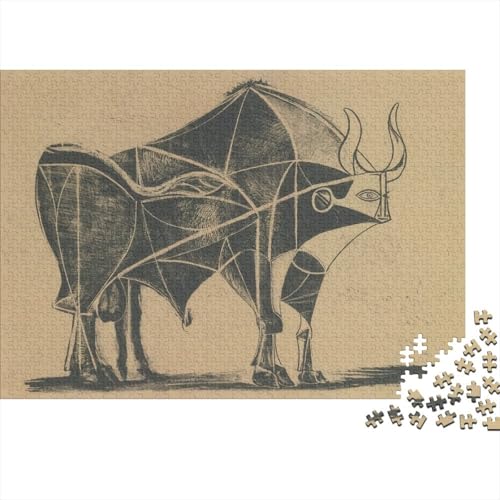 Pablo Picasso Museums Holz-Puzzle Für Erwachsene 1000 Teile, Hölzernes Kunst Puzzle, Skizze Puzzles, Lernspiele, Tolles Geschenk, Wohnkultur 1000 Pcs Pablo Picasso Museums Holz-Puzzle Für Erwachsene 1000 Teile, Hölzernes Kunst Puzzle, Skizze Puzzles, Lernspiele, Tolles Geschenk, Wohnkultur 1000 Pcs von XCOFG