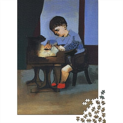 Pablo Picasso Puzzle 1000 Teile Erwachsene Lustige, Museums Puzzles Klassische, Kunst Puzzlespiel, Ölmalerei Puzzle Schwer, Pädagogisches Spielzeug von XCOFG