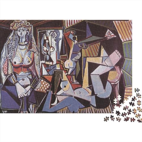 Pablo Picasso Puzzles, Museums Puzzle 1000 Pieces, Ölmalerei Jigsaw Puzzle for Adults, Weltberühmte Gemälde Impossible Puzzlespiel, Board Puzzler Pablo Picasso Puzzles, Museums Puzzle 1000 Pieces, Ölmalerei Jigsaw Puzzle for Adults, Weltberühmte Gemälde Impossible Puzzlespiel, Board Puzzler von XCOFG