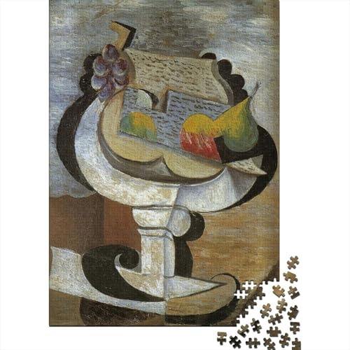 Pablo Picasso Puzzles 1000 Teile Für Erwachsene, Ölmalerei Impossible Puzzle, Farbenfrohes Legespiel Kunst Puzzlespiel, Geschicklichkeitsspiel Für Die Ganze Familie von XCOFG