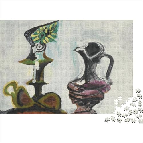 Pablo Picasso Puzzles 1000 Teile Für Erwachsene, Ölmalerei Impossible Puzzle, Farbenfrohes Legespiel Kunst Puzzlespiel, Geschicklichkeitsspiel Für Die Ganze Familie von XCOFG
