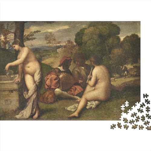 Pastoral Concert Holz-Puzzles Giorgione Puzzle Für Erwachsene, Tolles Geschenk Lernspiel Spielzeug Geschenk Für Gemälde Holzpuzzle 1000 Pcs Pastoral Concert Holz-Puzzles Giorgione Puzzle Für Erwachsene, Tolles Geschenk Lernspiel Spielzeug Geschenk Für Gemälde Holzpuzzle 1000 Pcs von XCOFG