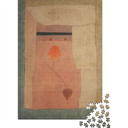 Paul Klee Puzzle, Museums Holzpuzzle, Kunst Puzzles 1000 Teile, Ölmalerei Puzzlespiel, Gehirntraining Spielzeug Für Kinder, Impossible Puzzles von XCOFG