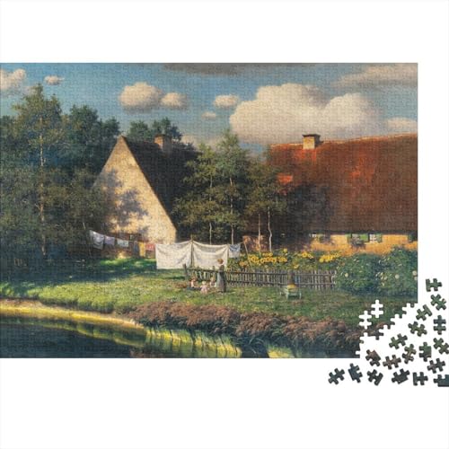 Paul Wilhelm Keller-Reutlingen Weltberühmte Gemälde Puzzles 1000 Teile Für Erwachsene Teenager, Kunst Hölzernes Puzzle Für Familienspiel, Ölmalerei Puzzlespiel 1000 Pcs von XCOFG