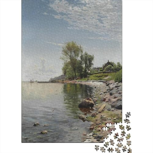 Peder Mork Monsted Holz Ölmalerei Puzzle, 1000-Teilige Weltberühmte Gemälde Puzzles, Geschicklichkeitsspiel, Für Erwachsene Museums Puzzlespiel Piele Spielzeug Geschenk Peder Mork Monsted Holz Ölmalerei Puzzle, 1000-Teilige Weltberühmte Gemälde Puzzles, Geschicklichkeitsspiel, Für Erwachsene Museums Puzzlespiel Piele Spielzeug Geschenk von XCOFG