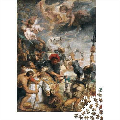 Peter Paul Rubens Ölmalerei Holz-Puzzle Für Erwachsene 1000 Teile, Hölzernes Kunst Puzzle, Weltberühmte Gemälde Puzzles, Lernspiele, Tolles Geschenk, Wohnkultur 1000 Pcs von XCOFG