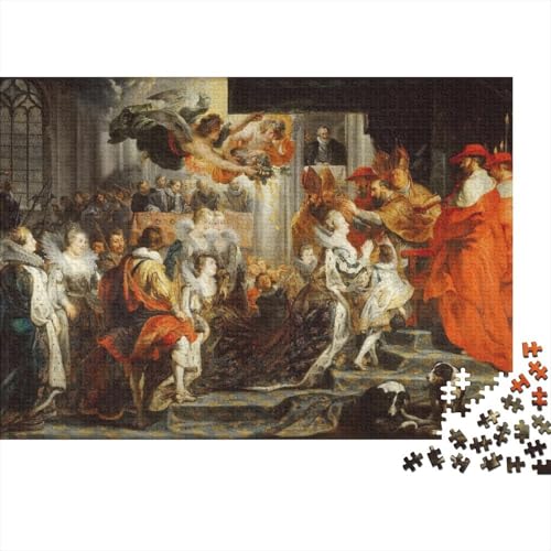 Peter Paul Rubens Puzzle 1000 Teile Erwachsene Lustige, Weltberühmte Gemälde Puzzles Klassische, Museums Puzzlespiel, Ölmalerei Puzzle Schwer, Pädagogisches Spielzeug von XCOFG