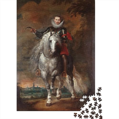 Peter Paul Rubens Weltberühmte Gemälde Puzzles 1000 Teile Für Erwachsene Teenager, Kunst Hölzernes Puzzle Für Familienspiel, Museums Puzzlespiel 1000 Pcs von XCOFG