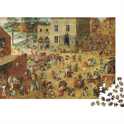 Pieter Bruegel der Ältere Holz Puzzle 1000 Teile, Weltberühmte Gemälde Puzzles, Lernspiel Herausforderung Spielzeug Kunst Puzzle, Übung Für Den Geist, Museums Puzzlespiel 1000 Pcs Pieter Bruegel der Ältere Holz Puzzle 1000 Teile, Weltberühmte Gemälde Puzzles, Lernspiel Herausforderung Spielzeug Kunst Puzzle, Übung Für Den Geist, Museums Puzzlespiel 1000 Pcs von XCOFG