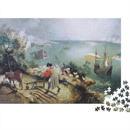 Pieter Bruegel der Ältere Puzzle Spiel 1000 Teile Ölmalerei Puzzlespiel Für Erwachsene, Kunst Impossible Puzzles, Weltberühmte Gemälde Holzpuzzle, Puzzler 1000 Pcs Pieter Bruegel der Ältere Puzzle Spiel 1000 Teile Ölmalerei Puzzlespiel Für Erwachsene, Kunst Impossible Puzzles, Weltberühmte Gemälde Holzpuzzle, Puzzler 1000 Pcs von XCOFG