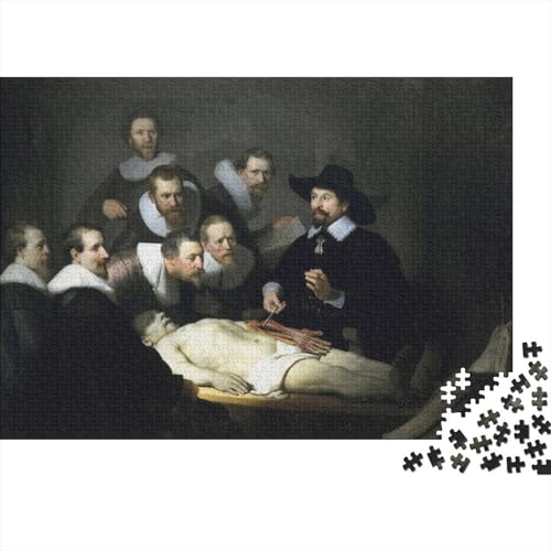Rembrandt Holz Ölmalerei Puzzle, 1000-Teilige Kunst Puzzles, Geschicklichkeitsspiel, Für Erwachsene Weltberühmte Gemälde Puzzlespiel Piele Spielzeug Geschenk Rembrandt Holz Ölmalerei Puzzle, 1000-Teilige Kunst Puzzles, Geschicklichkeitsspiel, Für Erwachsene Weltberühmte Gemälde Puzzlespiel Piele Spielzeug Geschenk von XCOFG