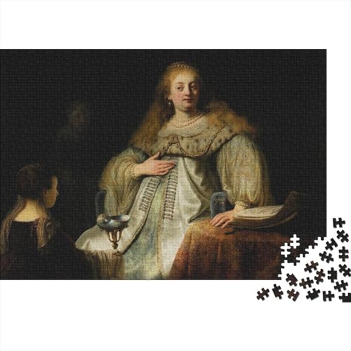Rembrandt Holz Puzzle 1000 Teile, Gemälde Puzzles, Lernspiel Herausforderung Spielzeug Museums Puzzle, Übung Für Den Geist, Weltberühmte Gemälde Puzzlespiel 1000 Pcs Rembrandt Holz Puzzle 1000 Teile, Gemälde Puzzles, Lernspiel Herausforderung Spielzeug Museums Puzzle, Übung Für Den Geist, Weltberühmte Gemälde Puzzlespiel 1000 Pcs von XCOFG