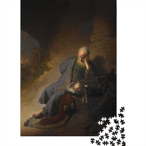 Rembrandt Holz-Puzzles Museums Puzzle Für Erwachsene, Tolles Geschenk Lernspiel Spielzeug Geschenk Für Kunst Holzpuzzle 1000 Pcs Rembrandt Holz-Puzzles Museums Puzzle Für Erwachsene, Tolles Geschenk Lernspiel Spielzeug Geschenk Für Kunst Holzpuzzle 1000 Pcs von XCOFG