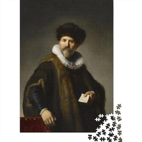 Rembrandt Kunst 1000 Stück Puzzle Für Erwachsene Puzzlespiel 1000 Teile Große Museums Puzzles Lernspiel Spielzeug Geschenk Für Die Wanddekoration von XCOFG