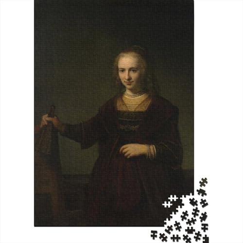Rembrandt Kunst 1000 Stück Puzzle Für Erwachsene Puzzlespiel 1000 Teile Große Ölmalerei Puzzles Lernspiel Spielzeug Geschenk Für Die Wanddekoration von XCOFG