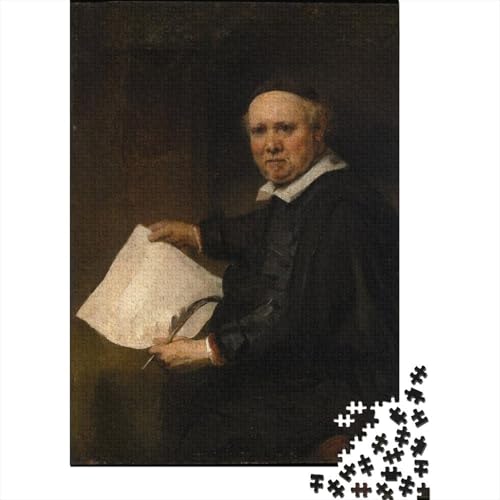 Rembrandt Museums Puzzle 1000 Teile Erwachsene, Lustige Ölmalerei Puzzles Geschenk-Idee Für Geburtstag, Weihnachten, Halloween Und Valentinstag von XCOFG
