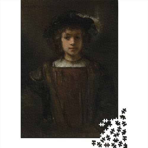 Rembrandt Museums Puzzle 1000 Teile Erwachsene, Lustige Ölmalerei Puzzles Geschenk-Idee Für Geburtstag, Weihnachten, Halloween Und Valentinstag von XCOFG