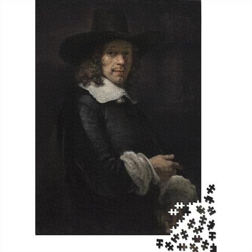 Rembrandt Puzzle 1000 Teile Kunst Puzzles Für Erwachsene Klassische Puzzles Ölmalerei Puzzlespiel Schwer Pädagogisches Spielzeug 1000 Pcs von XCOFG