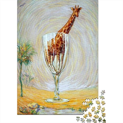 René Magritte Holz Puzzle 1000 Teile Für Erwachsene, Museums Impossible Puzzles, Farbenfrohes Legespiel, Geschicklichkeitsspiel Für Die Ganze Familie, Weltberühmte Gemälde Puzzle René Magritte Holz Puzzle 1000 Teile Für Erwachsene, Museums Impossible Puzzles, Farbenfrohes Legespiel, Geschicklichkeitsspiel Für Die Ganze Familie, Weltberühmte Gemälde Puzzle von XCOFG