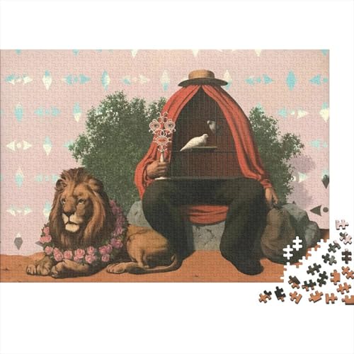René Magritte Holz-Puzzles Museums Puzzle Für Erwachsene, Tolles Geschenk Lernspiel Spielzeug Geschenk Für Ölmalerei Holzpuzzle 1000 Pcs René Magritte Holz-Puzzles Museums Puzzle Für Erwachsene, Tolles Geschenk Lernspiel Spielzeug Geschenk Für Ölmalerei Holzpuzzle 1000 Pcs von XCOFG