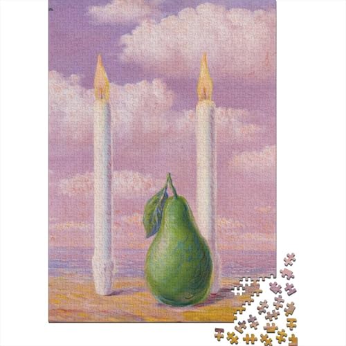 René Magritte Holz-Puzzles Museums Puzzle Für Erwachsene, Tolles Geschenk Lernspiel Spielzeug Geschenk Für Ölmalerei Holzpuzzle 1000 Pcs René Magritte Holz-Puzzles Museums Puzzle Für Erwachsene, Tolles Geschenk Lernspiel Spielzeug Geschenk Für Ölmalerei Holzpuzzle 1000 Pcs von XCOFG