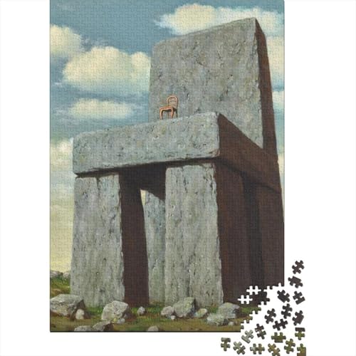 René Magritte Holz-Puzzles Museums Puzzle Für Erwachsene, Tolles Geschenk Lernspiel Spielzeug Geschenk Für Ölmalerei Holzpuzzle 1000 Pcs René Magritte Holz-Puzzles Museums Puzzle Für Erwachsene, Tolles Geschenk Lernspiel Spielzeug Geschenk Für Ölmalerei Holzpuzzle 1000 Pcs von XCOFG