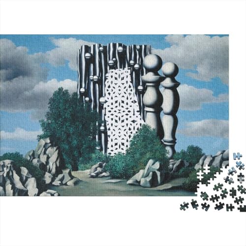 René Magritte Holz-Puzzles Museums Puzzle Für Erwachsene, Tolles Geschenk Lernspiel Spielzeug Geschenk Für Weltberühmte Gemälde Holzpuzzle 1000 Pcs René Magritte Holz-Puzzles Museums Puzzle Für Erwachsene, Tolles Geschenk Lernspiel Spielzeug Geschenk Für Weltberühmte Gemälde Holzpuzzle 1000 Pcs von XCOFG