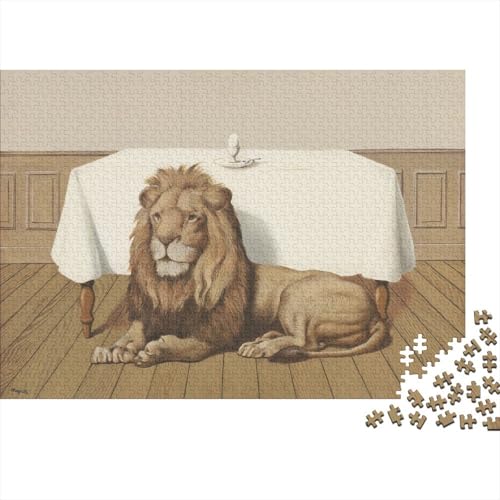 René Magritte Ölmalerei Holz-Puzzle Für Erwachsene 1000 Teile, Hölzernes Weltberühmte Gemälde Puzzle, Kunst Puzzles, Lernspiele, Tolles Geschenk, Wohnkultur 1000 Pcs René Magritte Ölmalerei Holz-Puzzle Für Erwachsene 1000 Teile, Hölzernes Weltberühmte Gemälde Puzzle, Kunst Puzzles, Lernspiele, Tolles Geschenk, Wohnkultur 1000 Pcs von XCOFG