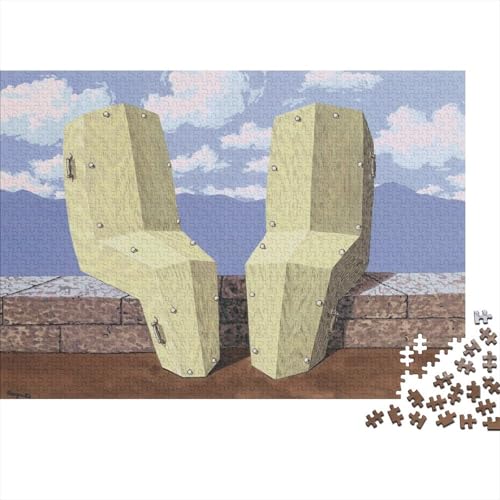 René Magritte Ölmalerei Puzzle 1000 Teile Erwachsene, Lustige Museums Puzzles Geschenk-Idee Für Geburtstag, Weihnachten, Halloween Und Valentinstag René Magritte Ölmalerei Puzzle 1000 Teile Erwachsene, Lustige Museums Puzzles Geschenk-Idee Für Geburtstag, Weihnachten, Halloween Und Valentinstag von XCOFG