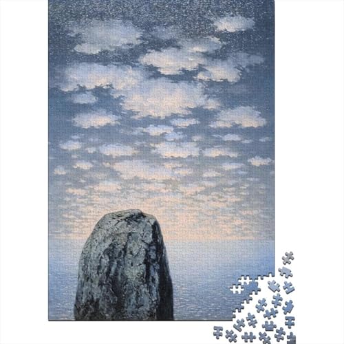 René Magritte Puzzle, Kunst Holzpuzzle, Museums Puzzles 1000 Teile, Ölmalerei Puzzlespiel, Gehirntraining Spielzeug Für Kinder, Impossible Puzzles René Magritte Puzzle, Kunst Holzpuzzle, Museums Puzzles 1000 Teile, Ölmalerei Puzzlespiel, Gehirntraining Spielzeug Für Kinder, Impossible Puzzles von XCOFG
