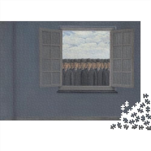 René Magritte Puzzles 1000 Teile Für Erwachsene, Weltberühmte Gemälde Impossible Puzzle, Farbenfrohes Legespiel Ölmalerei Puzzlespiel, Geschicklichkeitsspiel Für Die Ganze Familie René Magritte Puzzles 1000 Teile Für Erwachsene, Weltberühmte Gemälde Impossible Puzzle, Farbenfrohes Legespiel Ölmalerei Puzzlespiel, Geschicklichkeitsspiel Für Die Ganze Familie von XCOFG