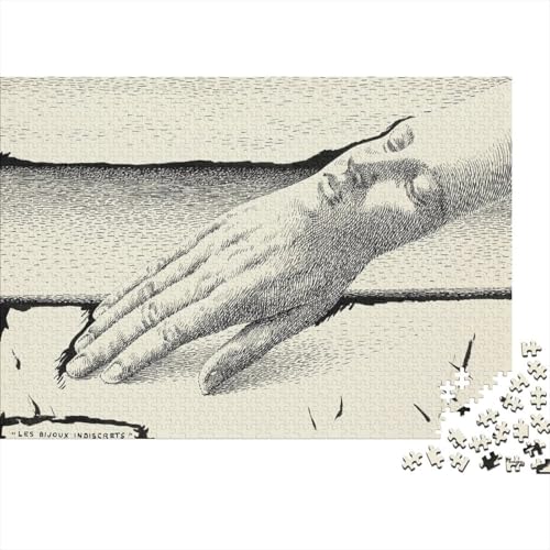 René Magritte Skizze Holz-Puzzle Für Erwachsene 1000 Teile, Hölzernes Druckgrafik Puzzle, Museums Puzzles, Lernspiele, Tolles Geschenk, Wohnkultur 1000 Pcs René Magritte Skizze Holz-Puzzle Für Erwachsene 1000 Teile, Hölzernes Druckgrafik Puzzle, Museums Puzzles, Lernspiele, Tolles Geschenk, Wohnkultur 1000 Pcs von XCOFG