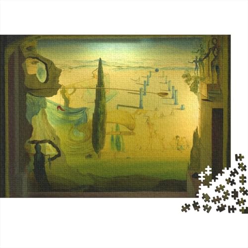 Salvador Dalí Holz Puzzle 1000 Teile Für Erwachsene, Weltberühmte Gemälde Impossible Puzzles, Farbenfrohes Legespiel, Geschicklichkeitsspiel Für Die Ganze Familie, Museums Puzzle Salvador Dalí Holz Puzzle 1000 Teile Für Erwachsene, Weltberühmte Gemälde Impossible Puzzles, Farbenfrohes Legespiel, Geschicklichkeitsspiel Für Die Ganze Familie, Museums Puzzle von XCOFG